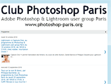 Tablet Screenshot of photoshop-paris.org